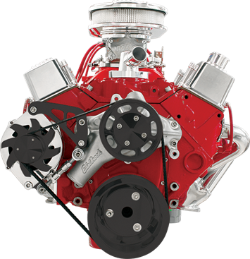 Billet Specialties Small Block Chevy Mid Mount - Alternator Kit Only, Polished or Black