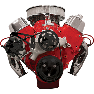 Billet Specialties Big Block Chevy Mid Mount - Alternator Kit Only, Polished or Black