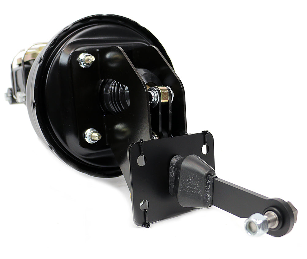 ALL A-BODY MOPAR, 65-72 B-BODY MOPAR, ALL E-BODY MOPAR (For use on B/E-Body with OE Manual Brakes) Chrome Booster/Master Conversion Kit 8" Dual / 1-1/8" Bore - Chrome