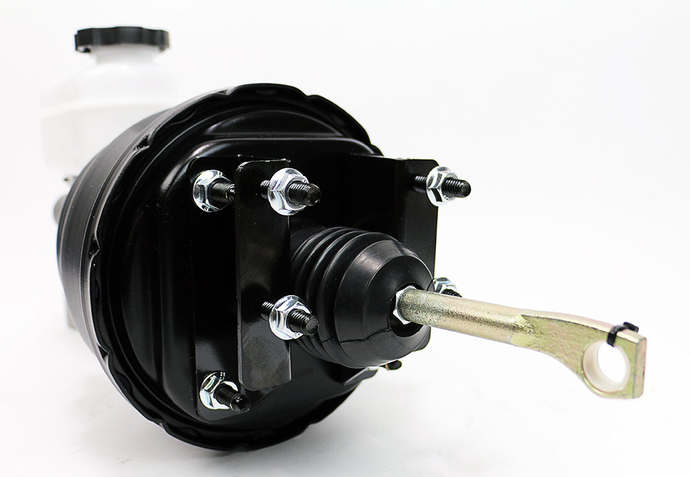 1964-66 FORD MUSTANG V8 (w/Automatic Trans) - 7" Dual Diaphragm w/1" Dual Reservoir Master Legend Series HP Front Disc Brake Kit Power Brake Kit
