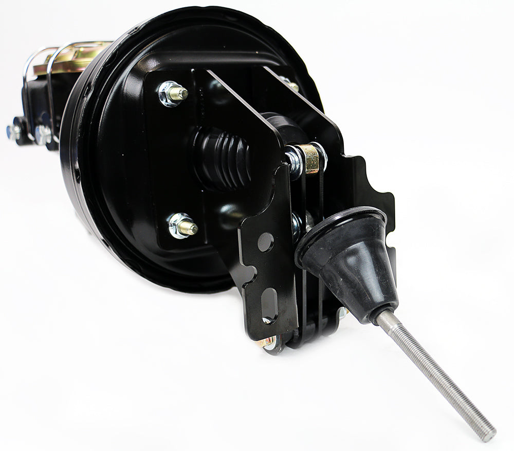 1964-72 GM A-BODY, 67-69 GM F-BODY, 68-74 GM X-BODY (System includes MPB style brackets to mount unit flat) Booster/Master Conversion Kit 8" Dual / 1-1/8" Bore