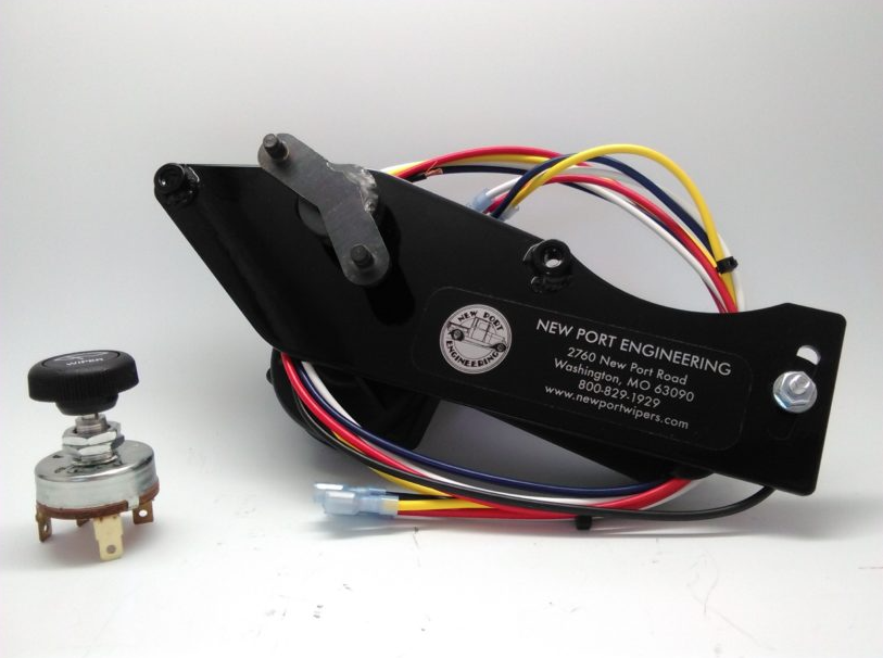 1951 Ford Car Windshield Wiper Motor - (5-7/8" Bolt Spacing)
