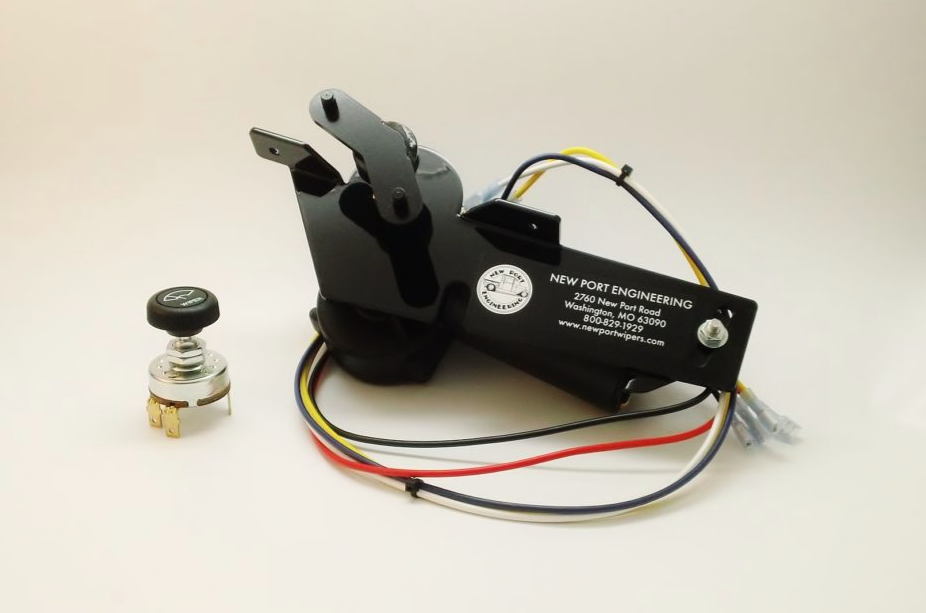 1951-53 Dodge Truck Windshield Wiper Motor-(Replaces Factory Electric Wiper Motor)