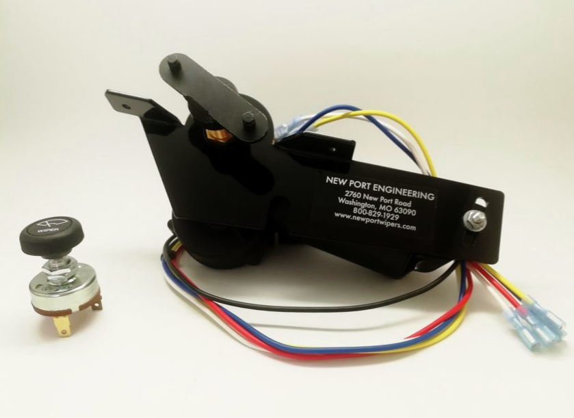 1948-50 Dodge Truck Windshield Wiper Motor-(Replaces Factory Electric Wiper)