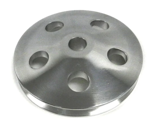 Unisteer V Belt Single Grove Billet Aluminum Pully for GM Type II Style Pump (Press on)