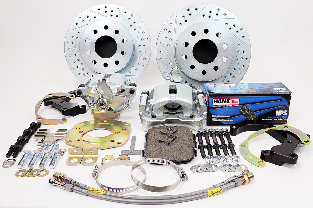 1965-UP MOPAR 8 3/4" R&P & DANA 60 Legend Series HP Rear Disc Brake Kit Rear Wheel Kit