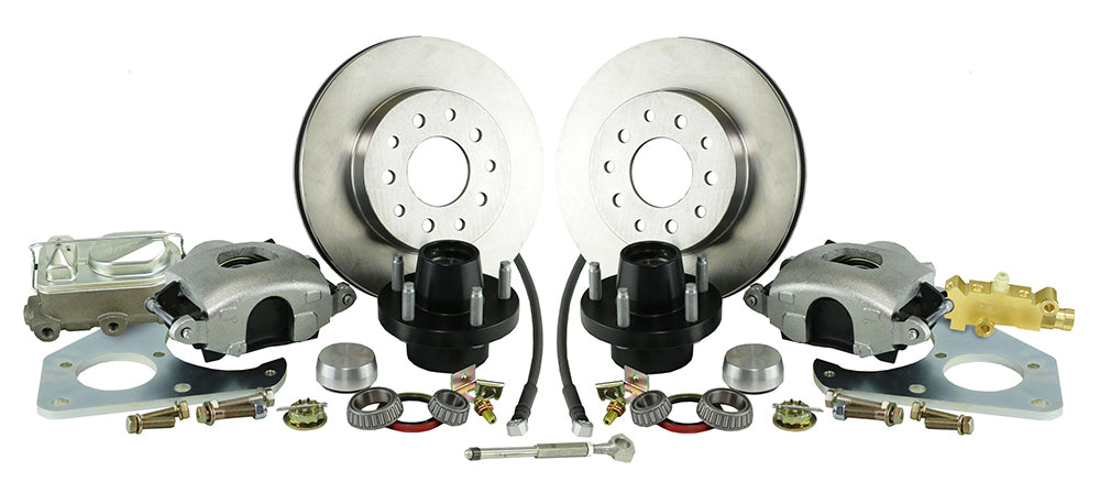 1965-72 MOPAR C-BODY (w/OE Drum Brakes) Legend Series Front Disc Brake Kit Manual Brake Kit