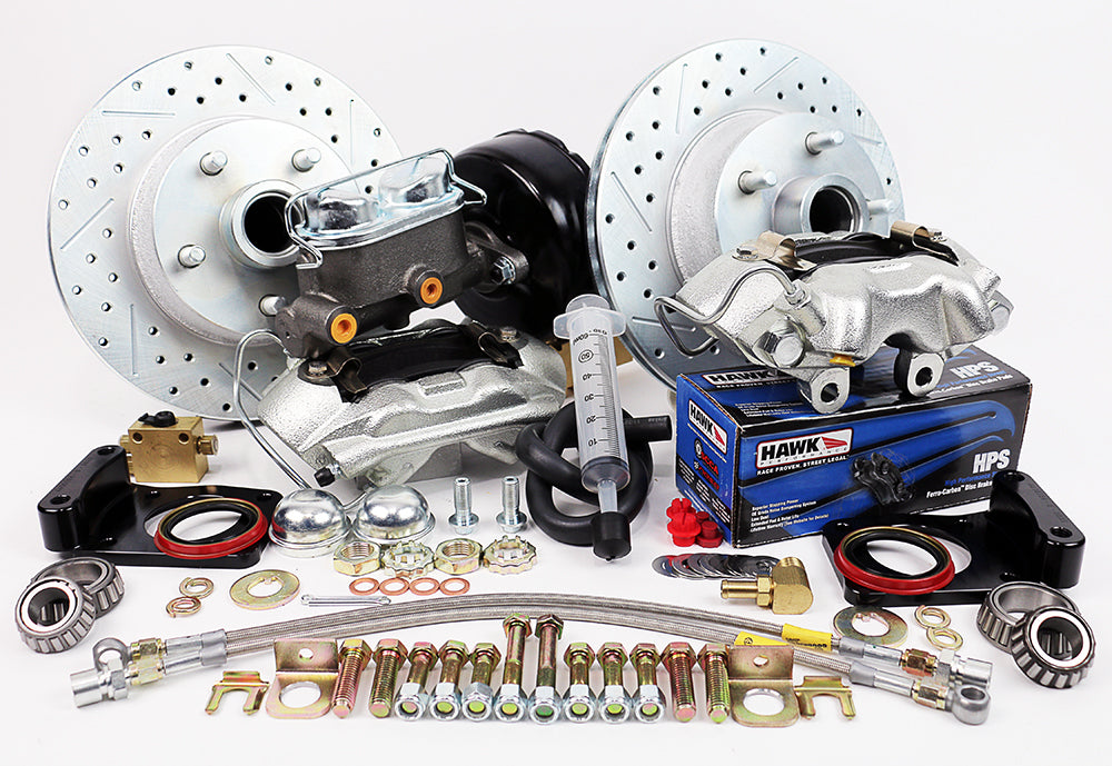 1963-65 FORD FALCON V8 & MERCURYURY COMET Legend Series HP Front Disc Brake Kit Power Brake Kit