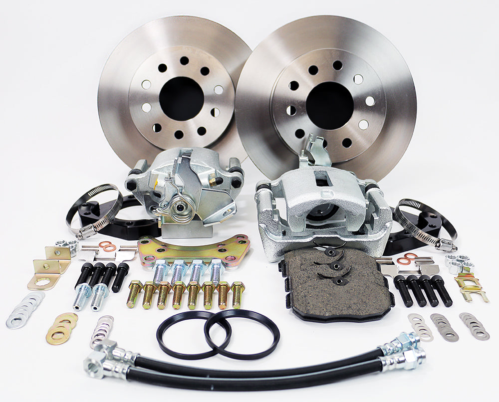 FORD 9" REAR DISC BRAKE CONVERSION KIT (Small Bearing Flange) Legend Series Rear Disc Brake Kit Rear Wheel Kit