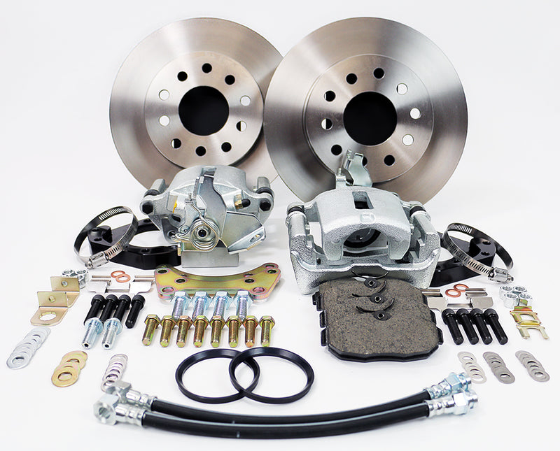 FORD 9"  REAR DISC BRAKE CONVERSION KIT (Torino Bearing Flange) Legend Series Rear Disc Brake Kit Rear Wheel Kit