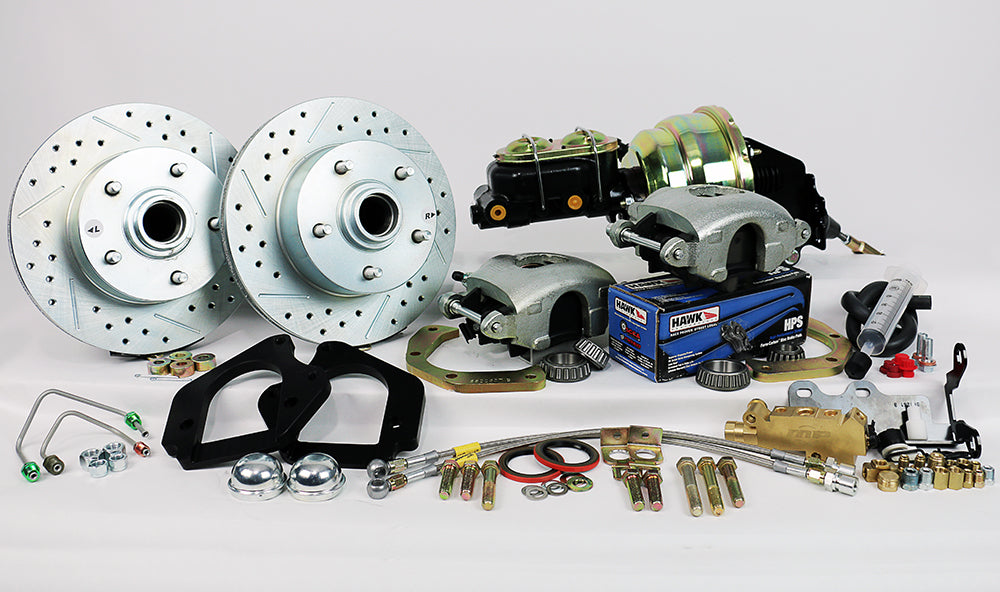 1964-72 GM A-BODY, 67-69 GM F-BODY, 68-74 GM X-BODY Legend Series HP Front Disc Brake Kit Power Brake Kit