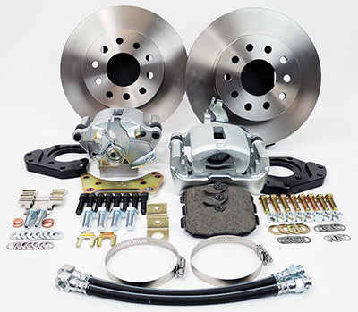 1964-77 GM A-BODY (10/12 Bolt w/o C-Clips) - NON-STAGGERED SHOCKS Legend Series Rear Disc Brake Kit Rear Wheel Kit