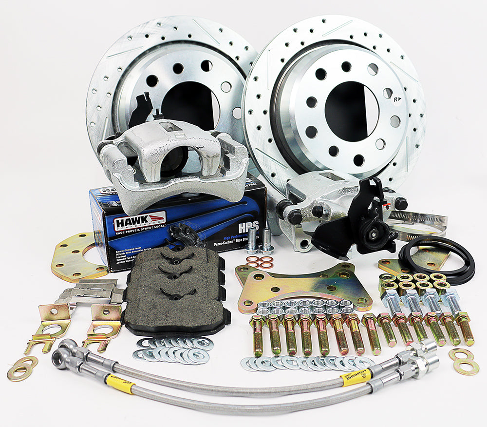 1971-87 CHEVROLET & GMC 1/2-TON 2WD PICK-UP & SUBURBAN (5-Lug) Legend Series HP Rear Disc Brake Kit Rear Wheel Kit