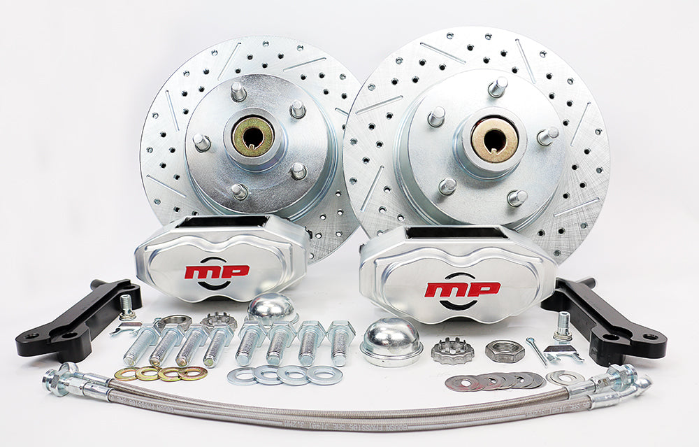 1970-73 FORD MUSTANG w/OE DISC Rallye Series Front Disc Brake Kit Front Wheel Kit