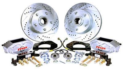 1964-72 GM A-BODY, 67-69 GM F-BODY, 68-74 GM X-BODY Rallye Series Front Disc Brake Kit Front Wheel Kit
