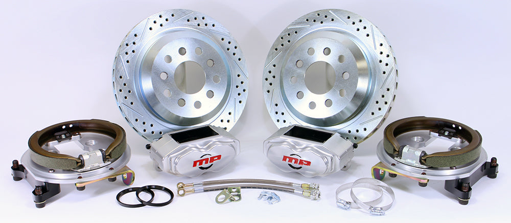 FORD SMALL BEARING FLANGE Pro Driver Rear Disc Brake Kit Rear Wheel Kit