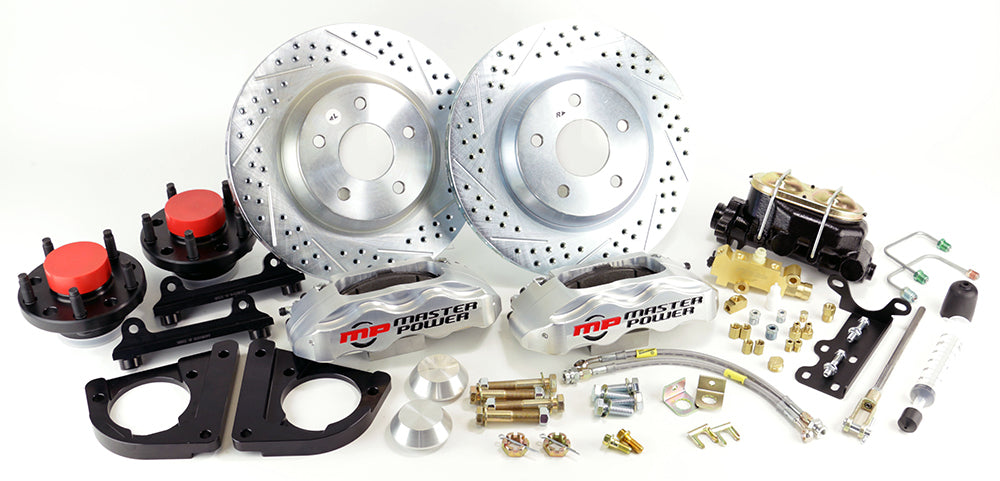 1964-72 GM A-BODY, 67-69 GM F-BODY, 68-74 GM X-BODY Pro Driver Front Disc Brake Kit Manual Brake Kit