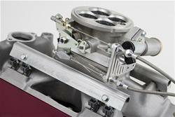 Lokar Billet Aluminum Throttle/Kickdown Bracket & Spacer Kit For Edelbrock Pro-Flo Fuel Injection Throttle, Kickdown, and Cruise Control Bracket w/ Spring Return Kit