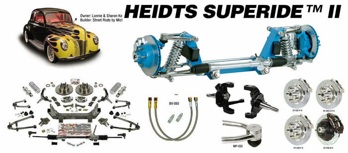 1937-41 Willy's Stock Frame Superide II Front Suspension