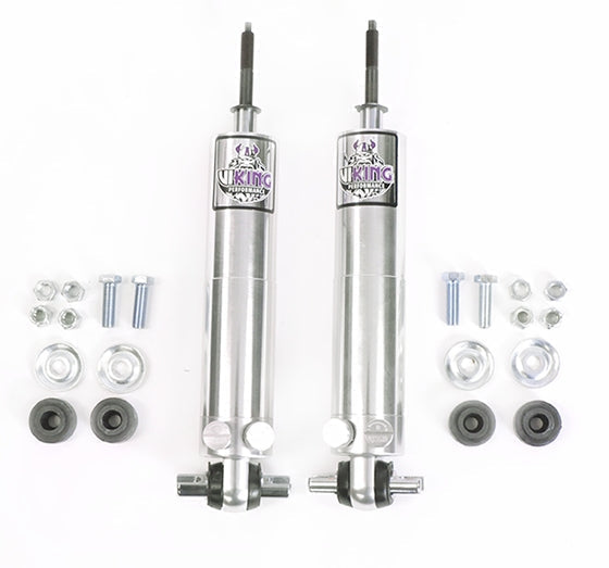 1965-1973, 1975-1977 Plymouth Fury Viking Double Adjustable Smooth Shocks for Standard Ride Height (Stock-1.5" Drop)