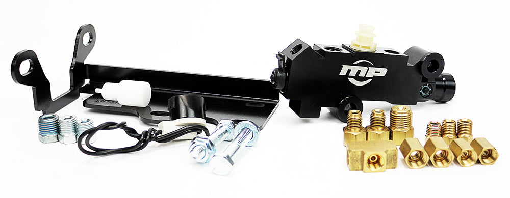 1955-57 Chevy Passenger Car (Stock Spindle) Legend Series Front Disc Brake Kit with Master Cylinder Kit