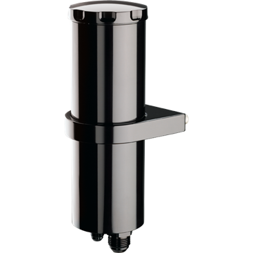 Billet Aluminum Remote Power Steering Smooth Reservoir w/ Bracket