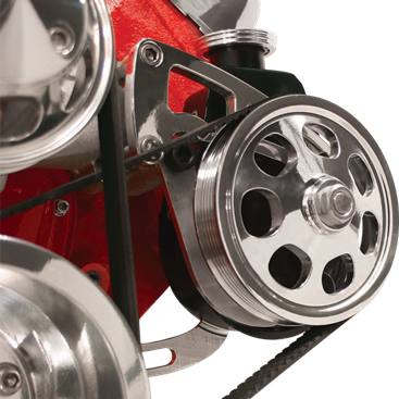 Billet Aluminum Big Block Chevy Power Steering Bracket, Long Pump, Driver Side