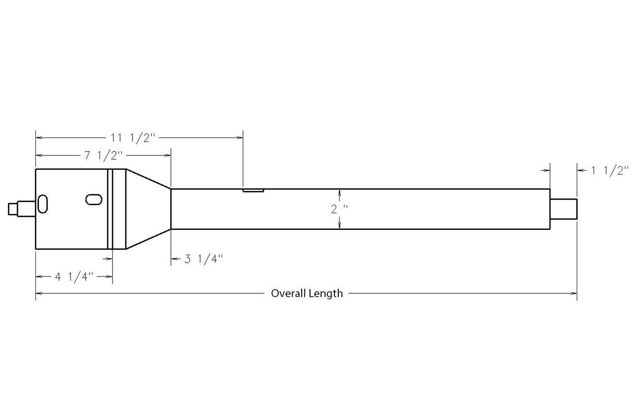 Ididit Tilt Column Shift w/ Key Ignition