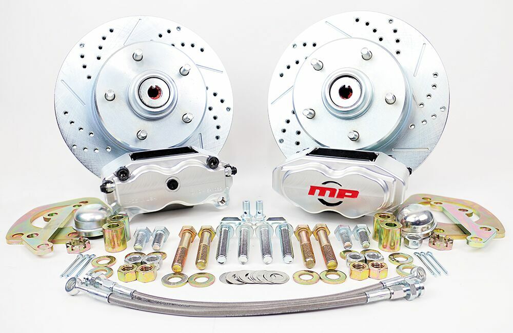 1953-62 Chevy Corvette Rallye Series Front Disc Brake Kit and Power Brake Conversion Kit