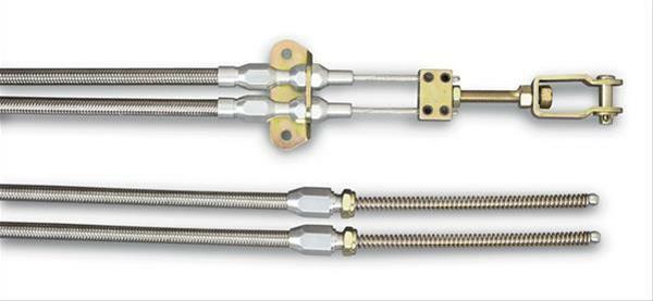 Lokar Rear Brake Cable Kit For 1942-1954 Chevy Trucks- Ford Explorer or Wilwood Discs With Internal Drum E-Brake