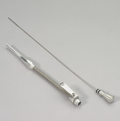 Lokar Flexible Engine Dipstick for 1996 thru 2000 (Vortec) GM Vortec Ram Jet 350 5.7L