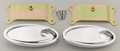 Lokar Oval Billet Aluminum Interior Door Handles