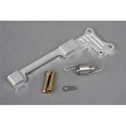 Lokar Billet Aluminum Throttle/Kickdown Cable Mounting Bracket For Edelbrock 4-Barrel Carburetors Bracket Return and Springs