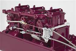 Lokar Billet Aluminum Throttle/Kickdown Bracket Kit For Barry Grant Six Shooter 440 Mopar
