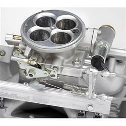 Lokar Billet Aluminum Throttle/Kickdown Bracket & Spacer Kit For Edelbrock Pro-Flo Fuel Injection Throttle and Kickdown Bracket w/ Spring Return Kit