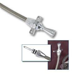 Lokar Hi-Tech Flexible Braided Stainless Transmission Dipsticks Ford C6