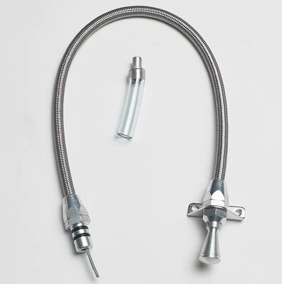 Lokar Hi-Tech Flexible Braided Stainless Transmission Dipsticks GM 4L60