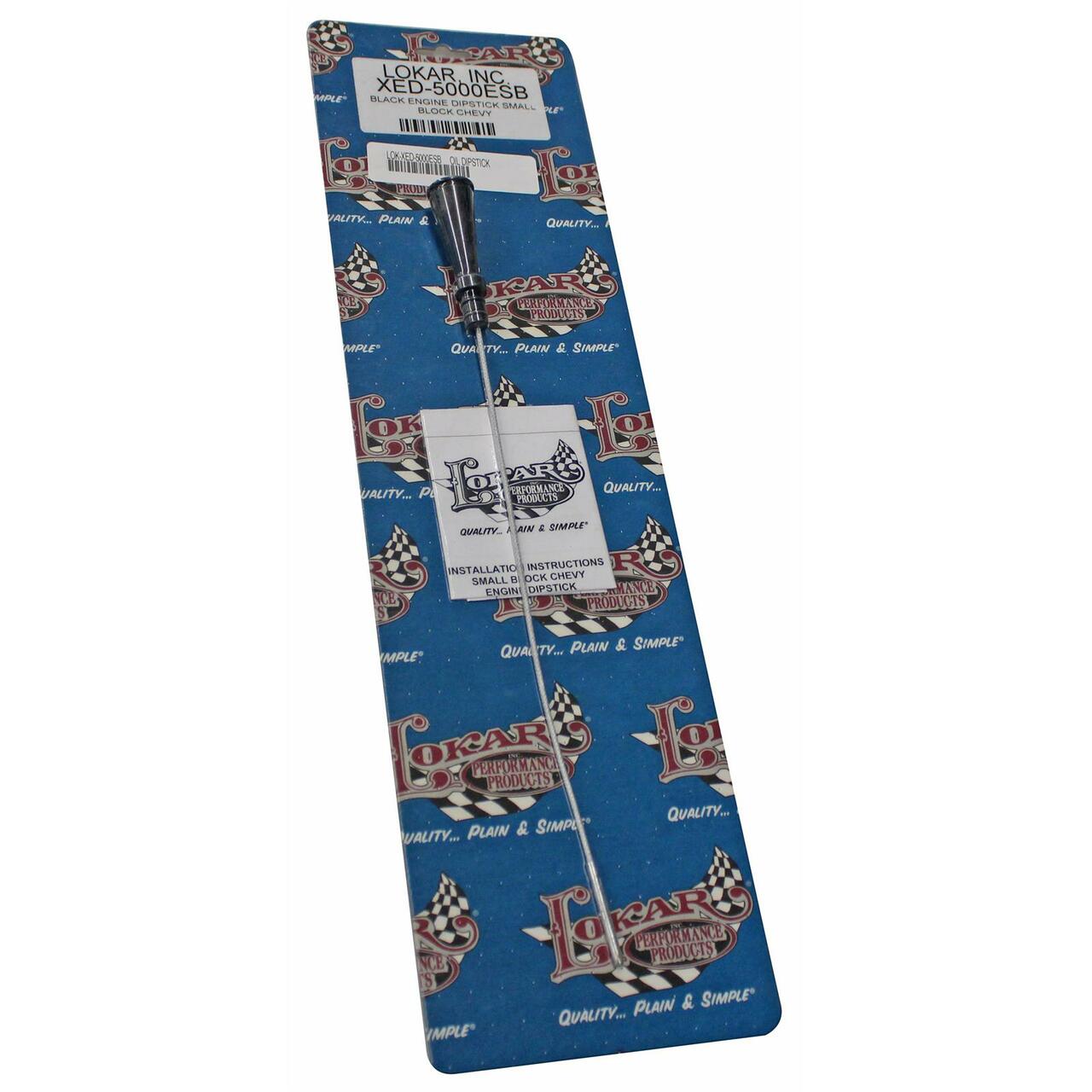 Lokar Flexible Engine Dipstick for 1979 & Earlier Small Block Chevy