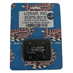 Lokar 1/2" Billet Aluminum Floor Mount Throttle Pedal Spacer