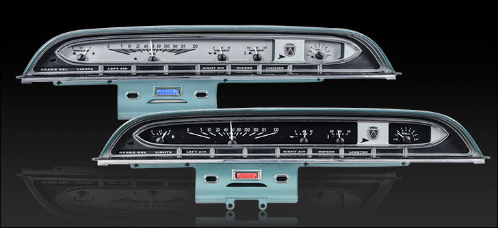 1961 Ford Galaxie, 1961 Mercury Monterey and Meteor 600 Dakota Digital VHX Gauges