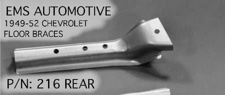 1949-52 Chevy Car Rear Floor Brace (Third Row)