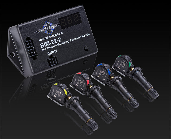 Dakota Digital Tire Pressure Monitoring System (TPMS) to fit HDX/RTX Systems
