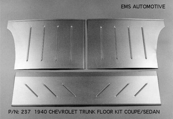 1940 Chevy Sedan & Coupe Trunk Floor Kit