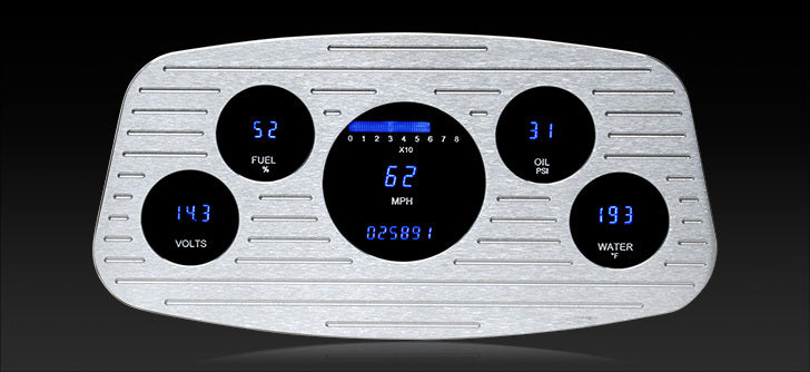 1933-34 Ford Car VFD3 Digital Gauge System