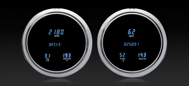 1947-53 Chevy/GMC Pickup Digital VDF3 Instrument System