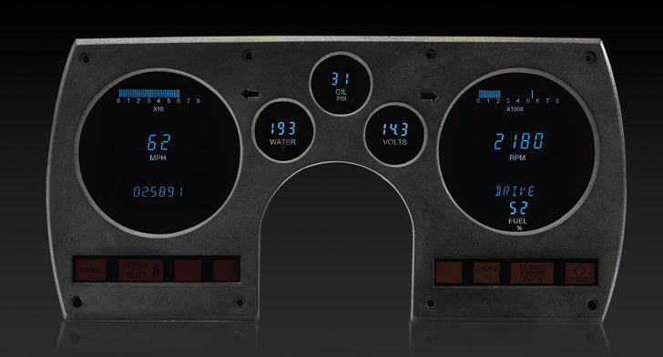 1982-89 Chevy Camaro Digital VFD3 Instrument System