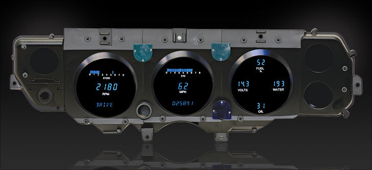 1970-72 Chevy Chevelle SS/Monte Carlo/El Camino & '71 GMC Sprint SP Digital VFD3 Instrument System