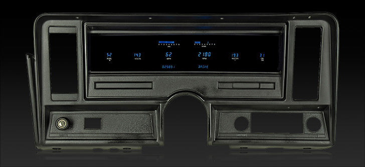 1969-76 Chevy Nova, 1973-75 Buick Apollo, 1975-76 Buick Skylark, 1973-76 Olds Omega, 1971-76 Pontiac Ventura VFD3 Gauge System
