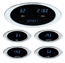 Dakota Digital Ion Series Six Gauge Kit, VFD3 Gauges