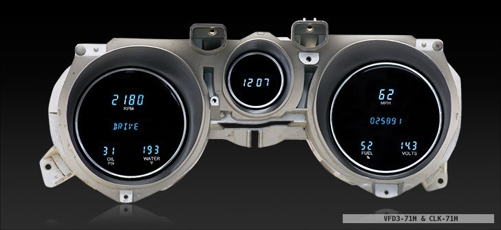 1971-73 Ford Mustang Digital VFD3 Instrument System